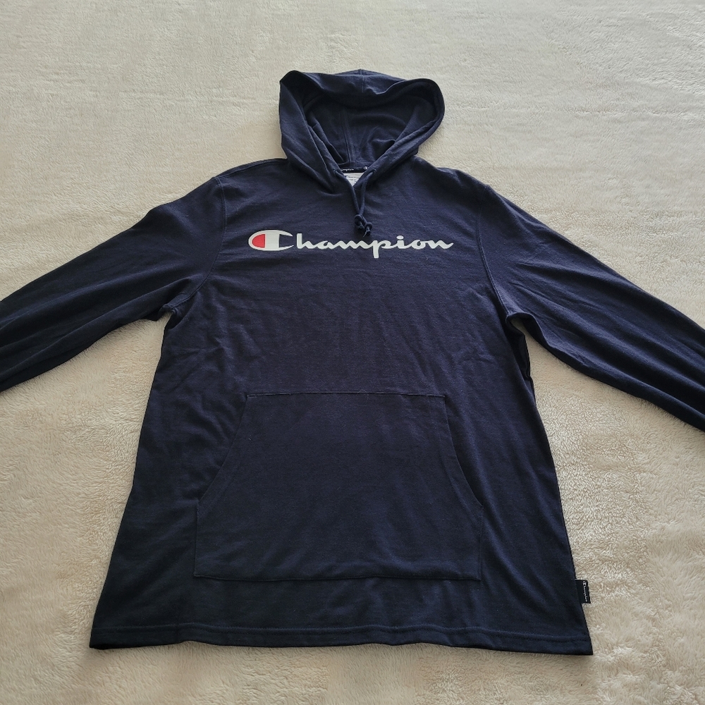 Champion Men's Middleweight Hoodie Navy NWT